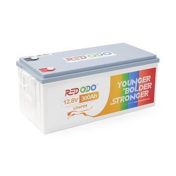 Аккумуляторная батарея Redodo LiFePO4 12.8V 300Ah 3840Wh BMS