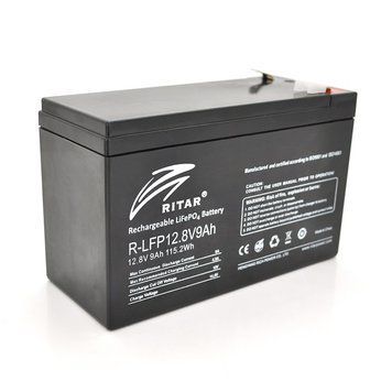 Акумуляторная батарея Ritar LiFePO4 12.8V 9Ah (115.2Wh)
