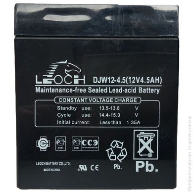 Акумуляторна батарея LEOCH LP12-4.5