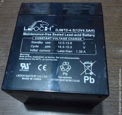 Аккумуляторная батарея LEOCH LP12-4.5
