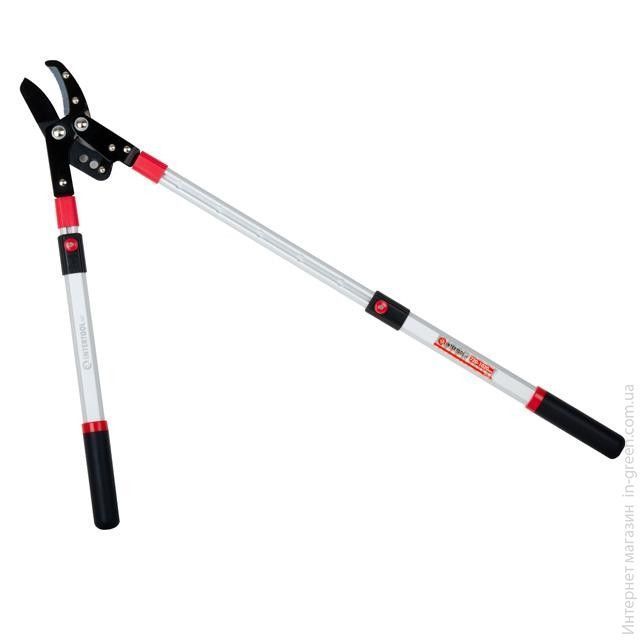 Сучкоріз садовий з телескопічними ручками INTERTOOL FT-1116