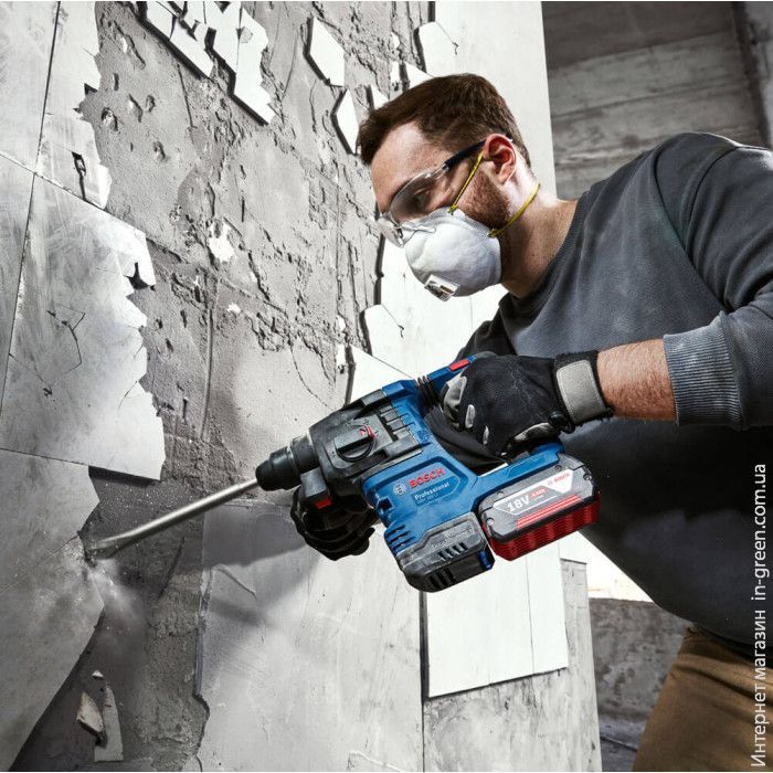 Аккумуляторный перфоратор Bosch GBH 185-LI SDS-Plus (0611924020) без АКБ и ЗУ