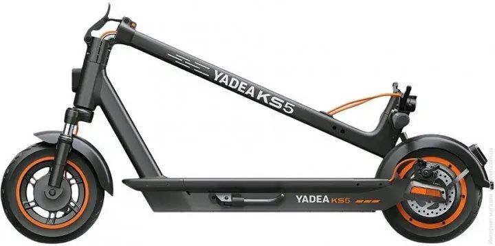 Електросамокат YADEA KS5 36V 10Ah, 600W Чорний/Сірий