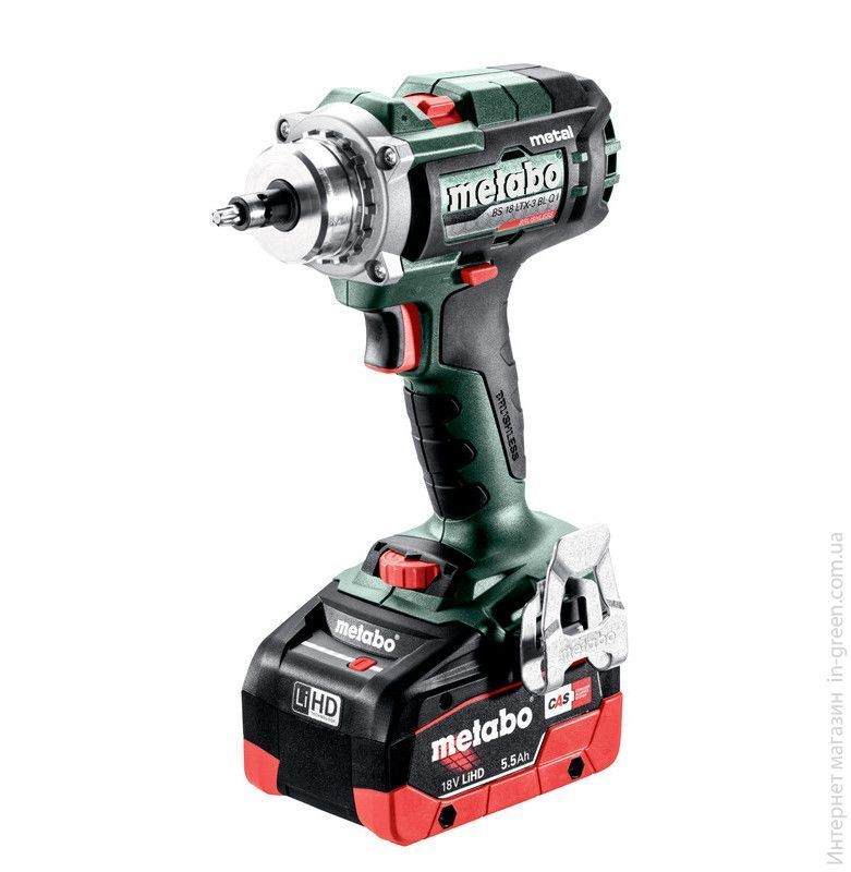 Аккумуляторная дрель-шуруповерт METABO BS 18 LTX-3 BL Q I Metal (2x LiHD 5,5Ah)