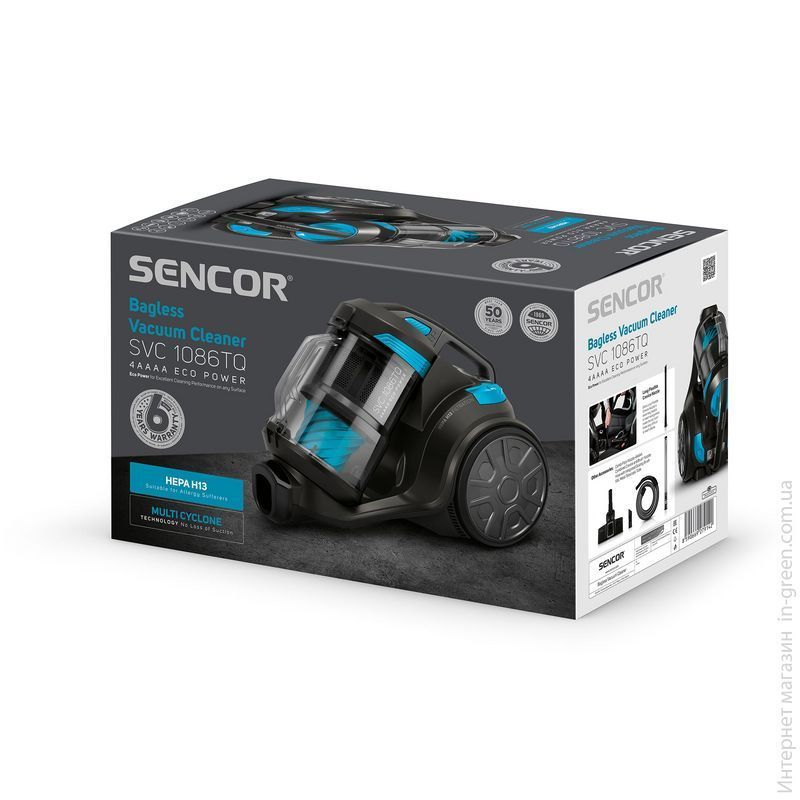 Пилосос Sencor SVC1086TQ