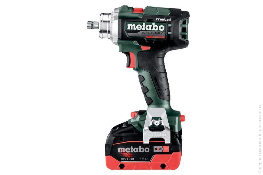 Аккумуляторная дрель-шуруповерт METABO BS 18 LTX-3 BL Q I Metal (2x LiHD 5,5Ah)