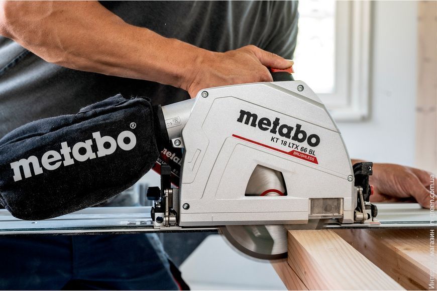 Акумуляторна ручна циркулярна пилка METABO KT 18 LTX 66 BL (601866840)